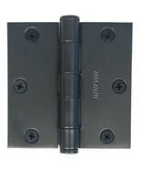 3 1/2&quot; Forged Iron Hinge with Button Tips - $41.33 CAD