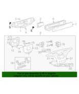 Genuine Toyota Instrument Panel Light BulbBulb 90010-06019, 2001 - 2003 ... - €8,47 EUR