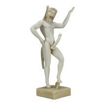 Satyr Faunus Faun Pan Phallus Nude Male Penis Statue Sculpture Figure Copy - £43.03 GBP