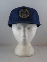 Vintage Patched Hat - Komatsu Official Logo - Adult Zipback - $75.00