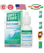 Puremoist 12-mL Rewetting Drops - Comfort &amp; Hydration for Contact Lens W... - $280.49 MXN