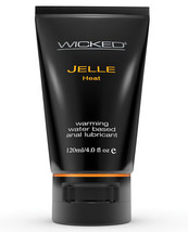 Wicked Sensual Care Jelle Warming Water Based Anal Gel Lubricant - 4 Oz - $22.99
