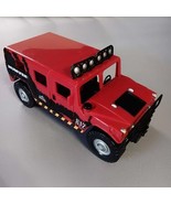 Red Toy HUMVEE Vehicle 10&quot; Length Missing Drivers Door Imaginative Off-R... - $20.84 CAD