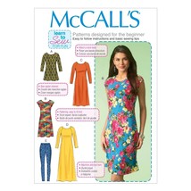 McCalls Sewing Pattern 7122 R11020 Dress Tunic Leggings Size L-XXL - £7.07 GBP