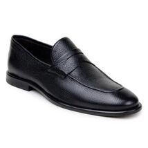 Belvedere Men's Shoes Slip On NOHR Italian luxury Deerskin Black image 2