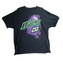Jimmy Owens Shirt XL # 20 Graphic Tee Black Green Purple The Nightmare R... - $19.75