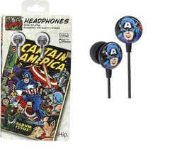 New Captain America earbuds Retro Vintage Print iHip  NIP LIMITED - $9.99
