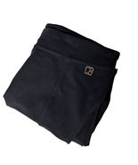 Calvin Klein S Black Pull On Ponte Ankle Pants Trouser CK Logo Minimalis... - $22.79