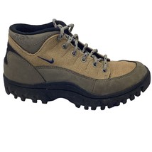 Nike ACG Hiking Boots Women’s 8 Brown Canvas Leather 961012-Y2 Trail Shoes - £31.63 GBP