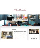 [NEW DESIGN] * HOME DECORATING *  blog website business for sale AUTO CO... - $174.24 CAD