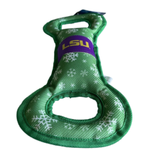 LSU Dog Tug Toy Pet Pets First Louisiana State University Tigers Christm... - £15.17 GBP