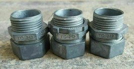 Thomas & Betts TC-212-SC 3/4" Emt St. Compression Connector (Lot Of 3) - $18.77