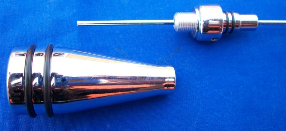 Universal Aluminum Piston Style Dipstick by Spectre Fits Honda Acura Mit... - $12.86