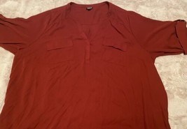 Torrid Short Sleeve Blouse Size 4 - £11.88 GBP