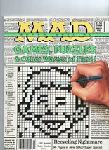 VINTAGE 1993 Mad Magazine Super Special Games Puzzles &amp; Other Wastes of Time - £15.57 GBP