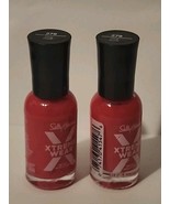 2 Sally Hansen Hard As Nails Xtreme Wear Nail Polish- Pink Punk #279 - $218.95 MXN