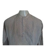 Mens Multi Color Handmade Cotton Breathable Striped Long Sleeve Etibo Sh... - €23,90 EUR