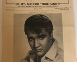 Elvis Presley Press’ley Press Newspaper Booklet Vintage March April 1979 - $8.90
