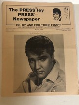 Elvis Presley Press’ley Press Newspaper Booklet Vintage March April 1979 - £7.00 GBP