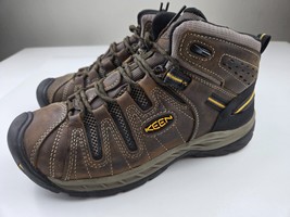 KEEN Utility Men&#39;s Flint2MidHeightSoft ToeWaterproofNon Slip Work Boot, 8 D - $98.01
