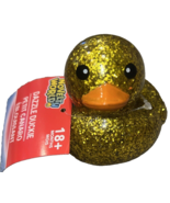 Novelty World Dazzle Duckie  W Gold Glitter-Rubber Duck 18mo &amp; Up-NEW-SH... - €10,09 EUR