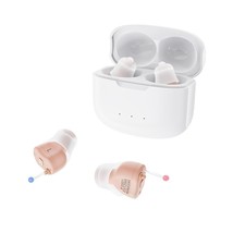 Invisible Hearing Aids, Mirasing CIC Digital Rechargeable Hearing Aids TINY - £97.75 GBP