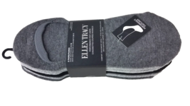 ( 1 Pack=6Pairs )ELLENTRACY Women&#39;s No Show Socks Foot Liner Gray/Black ... - $17.81