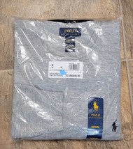 Polo Ralph Lauren Midweight Waffle Long Sleeve Crew Shirt - Gray - Med -... - £47.46 GBP
