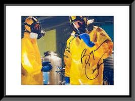 Aaron Paul and Bryan Cranston signed &quot;Breaking Bad&quot; photo - £218.49 GBP