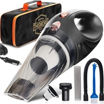 Car Vacuum Cleaner - Car Accessories - Small 12V High Power Handheld  - £23.65 GBP