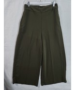 Madewell Wide Leg Pants Size M Polyester Kale Green - $22.68