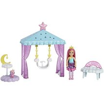 Barbie Dreamtopia Chelsea Doll and Playset, Small Doll with Cloud-Themed... - £18.02 GBP