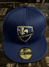 Montreal Impact Mls 5950 ON-FIELD 59 Fifty Mens Hat Size 7 1/2 Blue New Era Rare - £26.75 GBP