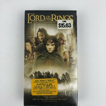 Lord of the Rings: Fellowship of the Ring VHS New Sealed - $12.86
