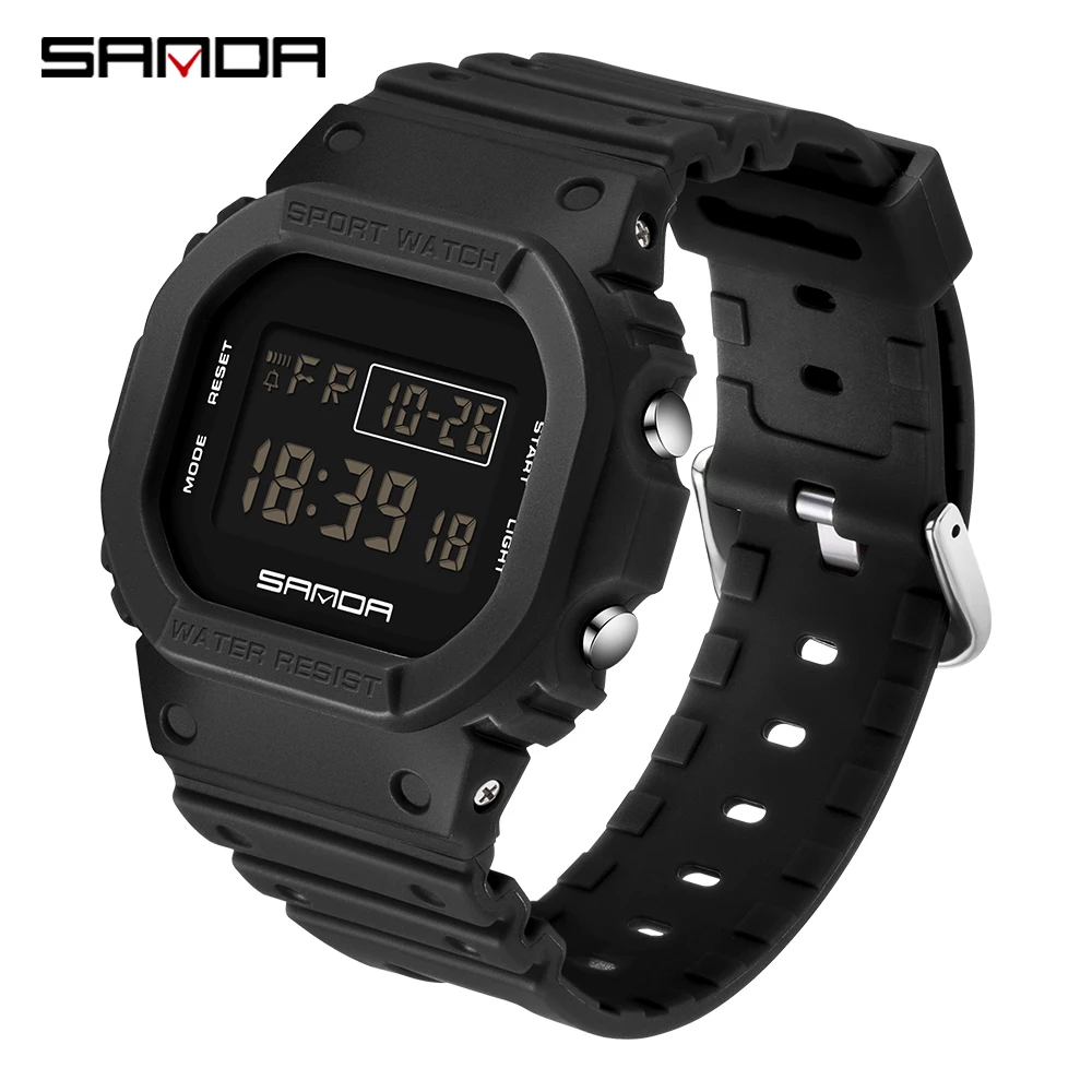 Fashion Mens Womens Watches Waterproof LED Digital Watch for Female Cloc... - £14.95 GBP