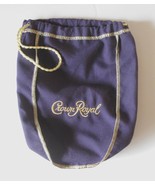 CROWN ROYAL Purple Drawstring Felt Bag 9&quot; x 7” Collectible - €5,70 EUR