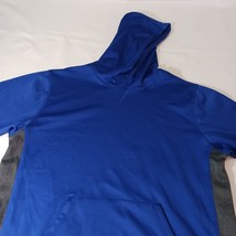 BCG Men's Blue & Gray Pullover Long Sleeve Hoodie Sweatshirt Pockets Size Large image 9