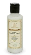 Khadi Natural Cucumber &amp; Aloevera Cleansing Milk Cream 210 ml Sheabutter Beauty - £17.62 GBP