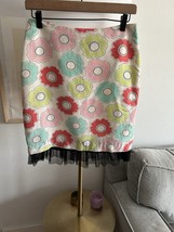 Vintage Y2K Grace Elements Silk Tulle Floral Lined Pencil Skirt  Size 8P - €22,79 EUR