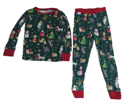 Little Sleepies Holiday Hounds Viscose Bamboo Pajamas 3T Long Sleeve 2-P... - $32.33