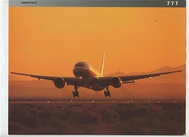 Boeing 777 Principal Characteristics &amp; More Effective &amp; Efficient Flight... - £21.90 GBP