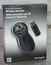 Kensington Wireless USB Presenter Remote Control 4 Button Black - K33373... - $20.22