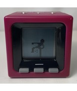 Radica Cube World SLIM Series 1 Electronic Toy Pink Block Game 2005 Retr... - $1,752.77 MXN