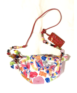 Betsey Johnson Candy Crossbody Bag, Bubble Gum Gem Sack, Betseyville Sweets - £70.39 GBP