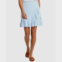 NWT Womens Size 2 Southern Tide Margaret Seersucker Tiered Ruffle Mini Skirt - £25.62 GBP