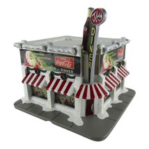 Hawthorne Village Coca Cola Jolly Diner Collectible 79244 w Street Light... - $38.69