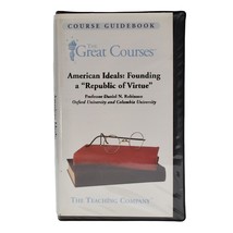 American Ideals Founding a Republic of Virtue Great Courses 6 Cassettes Books - £7.81 GBP