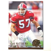 Clay Matthews 1994 Fleer Ultra NFL Card #338 Atlanta Falcons Football - £0.98 GBP