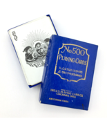 USPCC No. 500 playing cards - complete deck of 62 &amp; brownie joker blue g... - £22.38 GBP