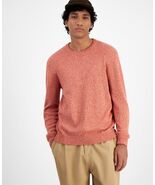Mode of One Men&#39;s Long-Sleeve Relaxed Crewneck Sweater Tangerine Tango-L... - $509.55 MXN